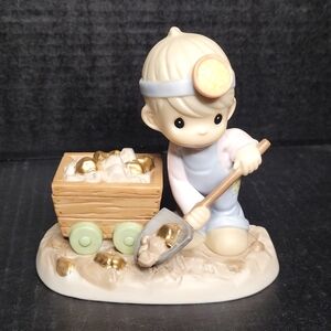 2000 Precious Moments Porcelain Figurine "You Will Always Be Mine" #795186